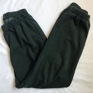 SOLD forest green rosa sweatpants